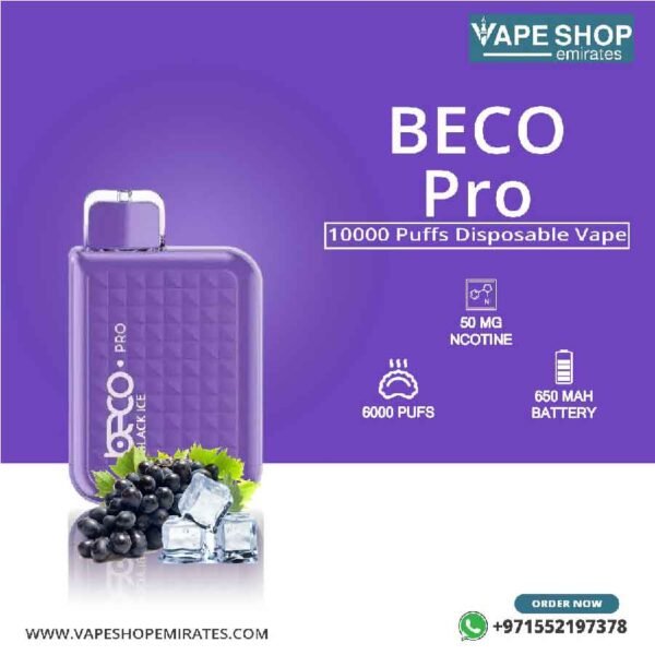 Beco Pro 6000 Puffs Disposable Vape in UAE - Image 4