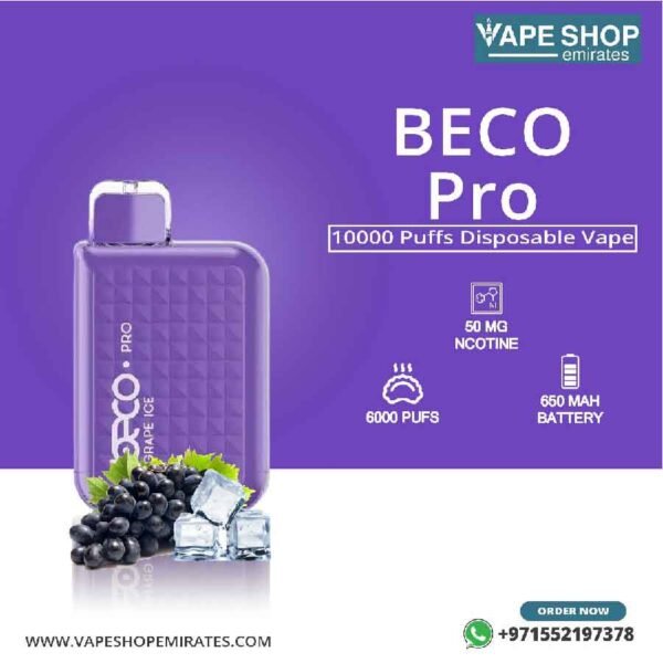 Beco Pro 6000 Puffs Disposable Vape in UAE - Image 7