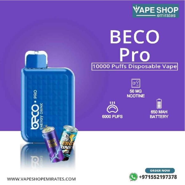 Beco Pro 6000 Puffs Disposable Vape in UAE - Image 8