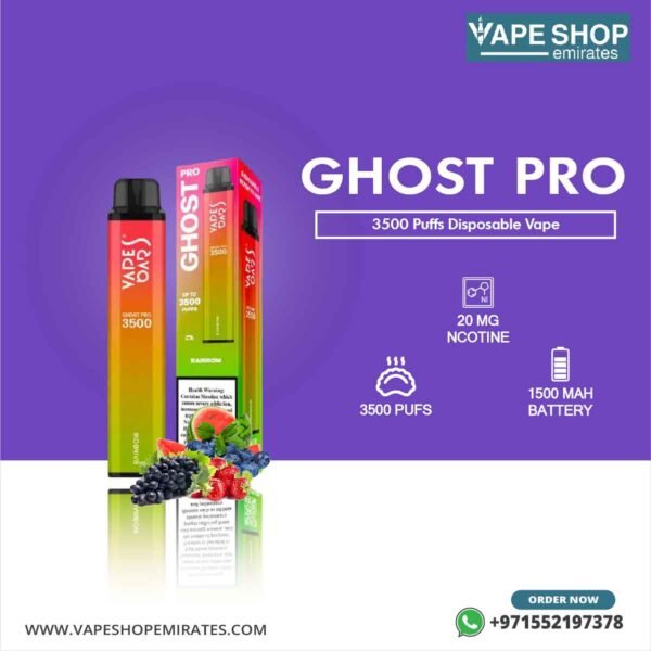 Ghost Pro 3500 Puffs Disposable Vape in UAE - Image 4