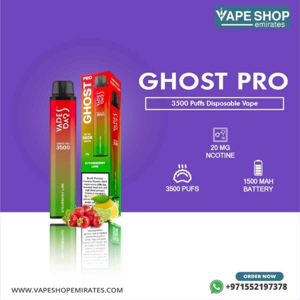 Ghost Pro 3500 Puffs Disposable Vape in UAE - Image 7