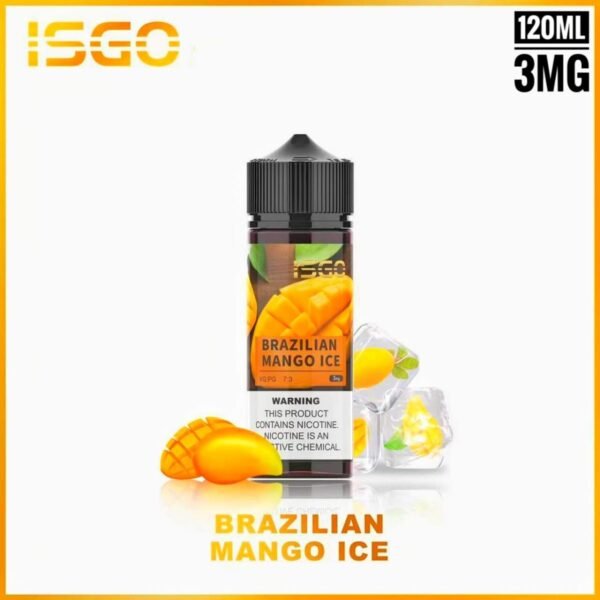 ISGO 120ml E Liquid 3mg All Flavors Dubai UAE - Image 7