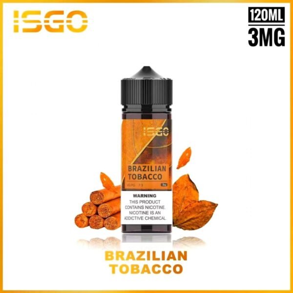 ISGO 120ml E Liquid 3mg All Flavors Dubai UAE - Image 8