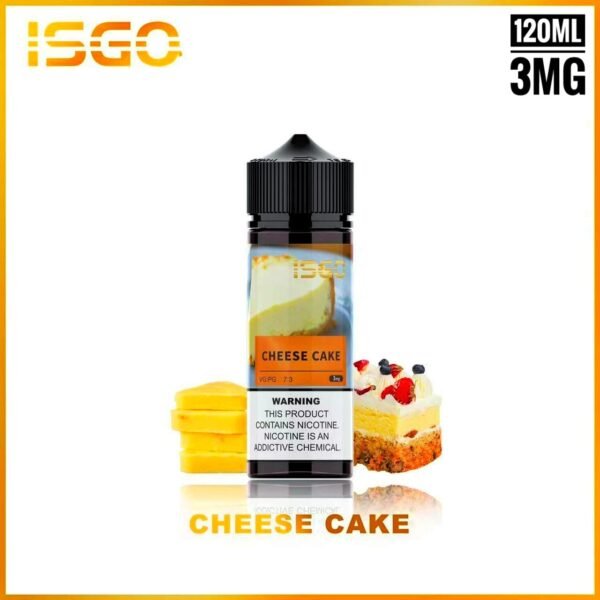 ISGO 120ml E Liquid 3mg All Flavors Dubai UAE - Image 5