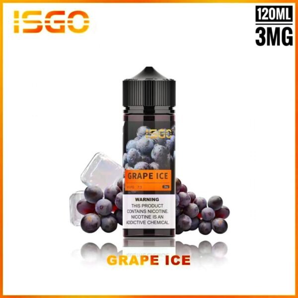ISGO 120ml E Liquid 3mg All Flavors Dubai UAE - Image 4