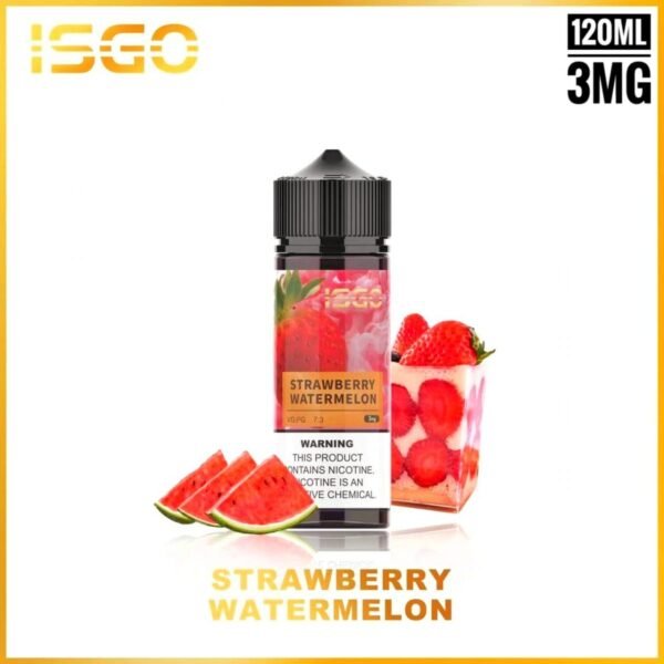 ISGO 120ml E Liquid 3mg All Flavors Dubai UAE - Image 2