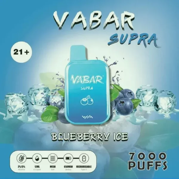 Vabar Supra 7000 Puffs Disposable Vape in Dubai UAE - Image 18