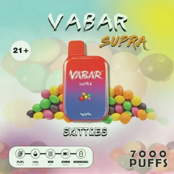 Vabar Supra 7000 Puffs Disposable Vape in Dubai UAE - Image 10