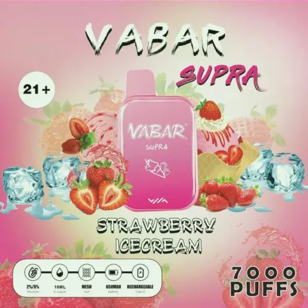 Vabar Supra 7000 Puffs Disposable Vape in Dubai UAE - Image 8