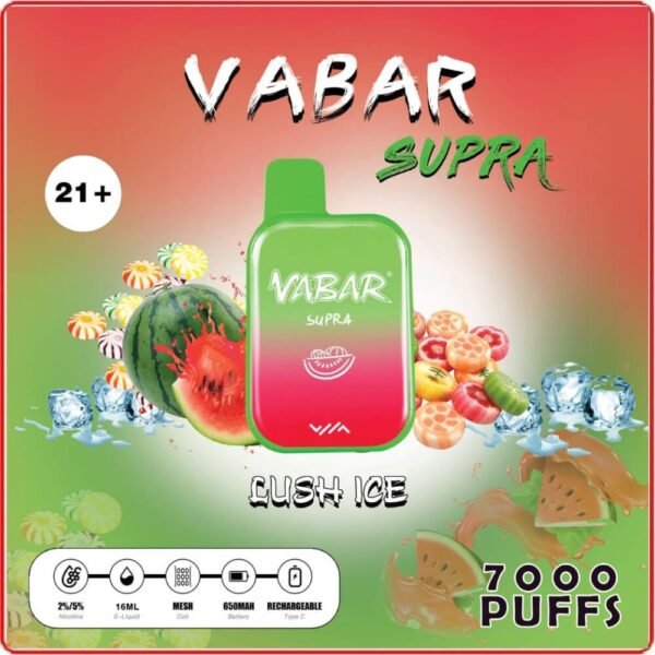Vabar Supra 7000 Puffs Disposable Vape in Dubai UAE - Image 11