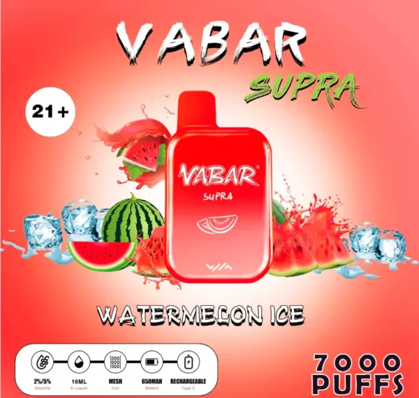 Vabar Supra 7000 Puffs Disposable Vape in Dubai UAE - Image 5