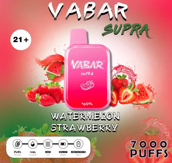 Vabar Supra 7000 Puffs Disposable Vape in Dubai UAE - Image 4