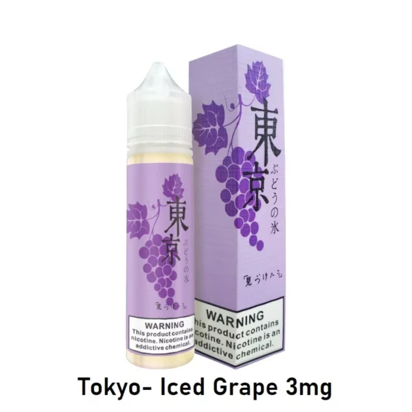 Tokyo E-Juice 60ml 3mg Dubai UAE - Image 9