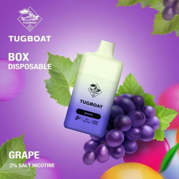 Tugboat Box 6000 Puffs Disposable Vape in Dubai UAE - Image 10