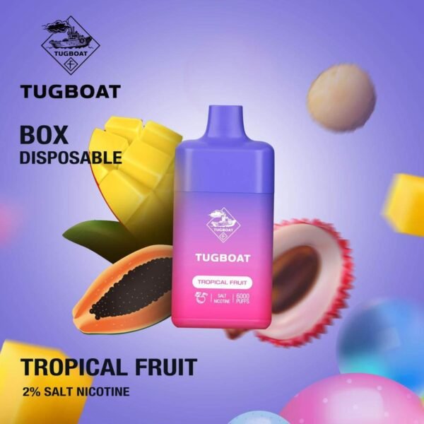 Tugboat Box 6000 Puffs Disposable Vape in Dubai UAE - Image 3