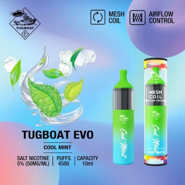 Tugboat Evo 4500 Puffs Disposable Vape in Dubai UAE - Image 10