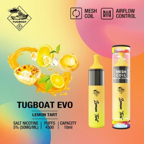 Tugboat Evo 4500 Puffs Disposable Vape in Dubai UAE - Image 6
