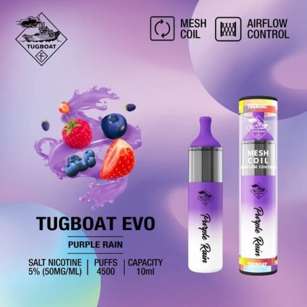 Tugboat Evo 4500 Puffs Disposable Vape in Dubai UAE - Image 4