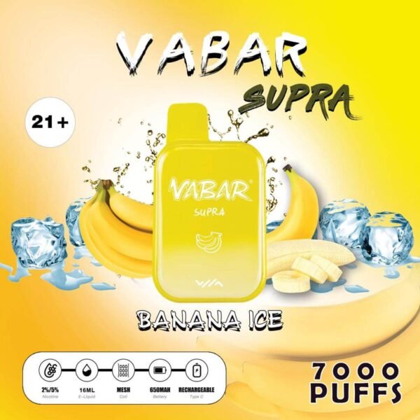 Vabar Supra 7000 Puffs Disposable Vape in Dubai UAE - Image 19