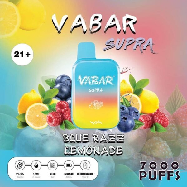 Vabar Supra 7000 Puffs Disposable Vape in Dubai UAE - Image 16