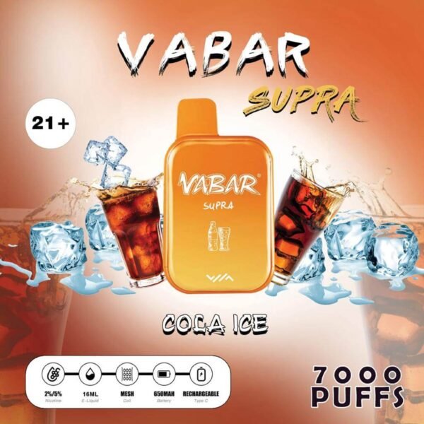 Vabar Supra 7000 Puffs Disposable Vape in Dubai UAE - Image 15