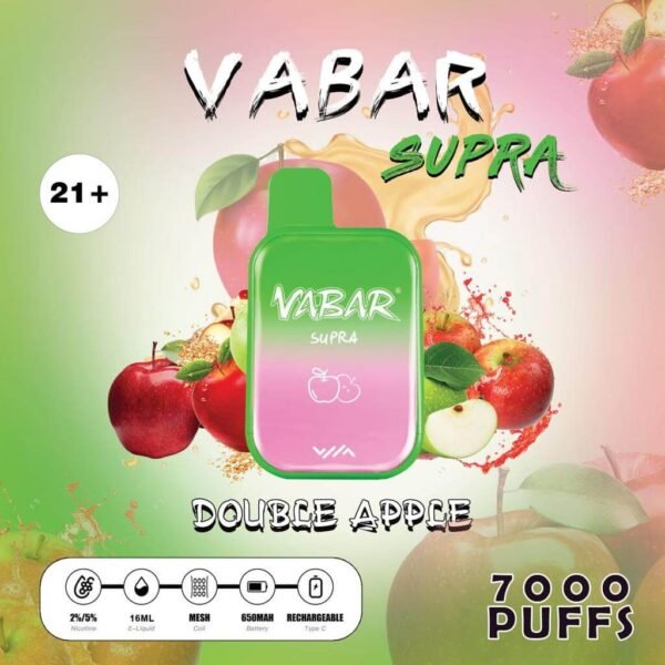 Vabar Supra 7000 Puffs Disposable Vape in Dubai UAE - Image 13