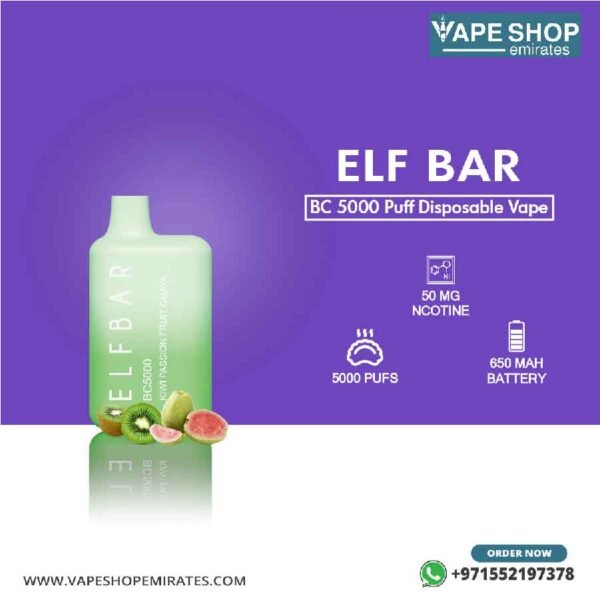Elf Bar Bc 5000 Puffs Disposable Vape in UAE - Image 4