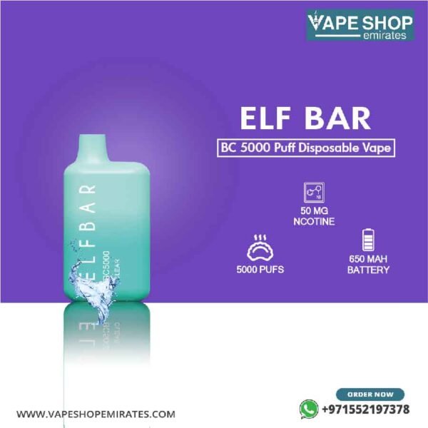 Elf Bar Bc 5000 Puffs Disposable Vape in UAE - Image 7