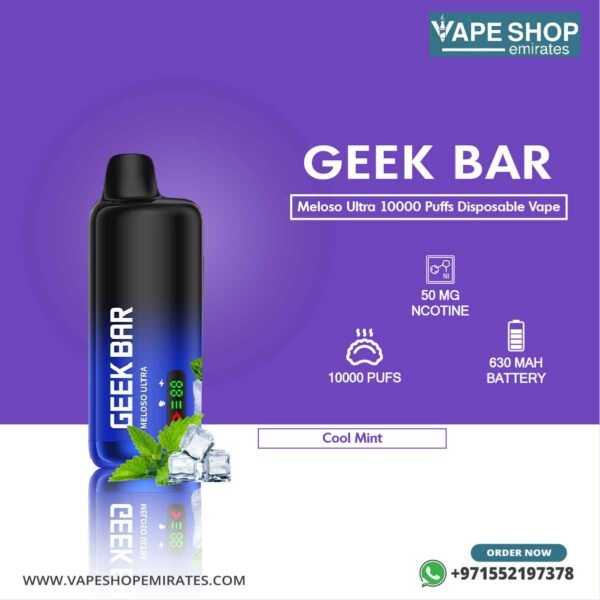 GEEK BAR Meloso Ultra 10000 Puffs Disposable Vape in UAE - Image 4