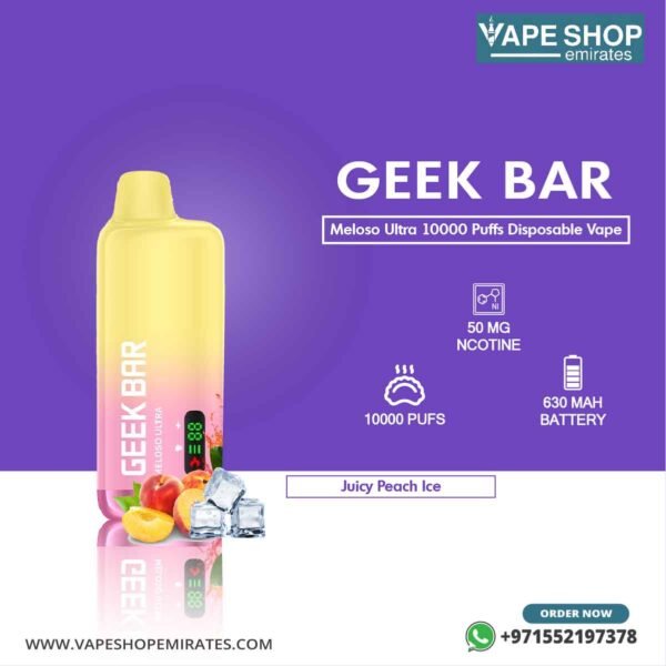 GEEK BAR Meloso Ultra 10000 Puffs Disposable Vape in UAE - Image 6
