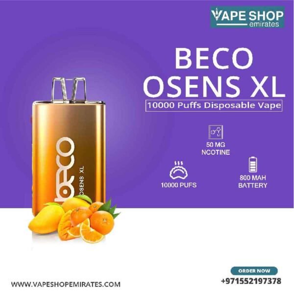 Beco OSENS XL 10000 Puffs Disposable Vape in UAE - Image 4