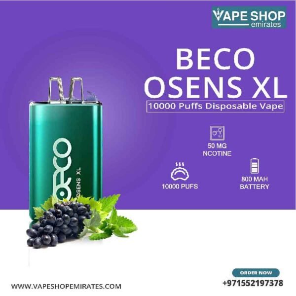 Beco OSENS XL 10000 Puffs Disposable Vape in UAE - Image 5