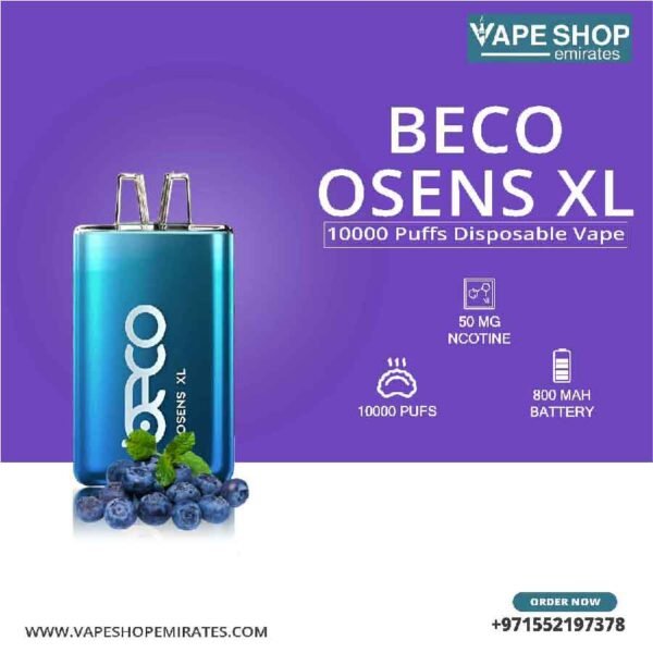 Beco OSENS XL 10000 Puffs Disposable Vape in UAE - Image 7