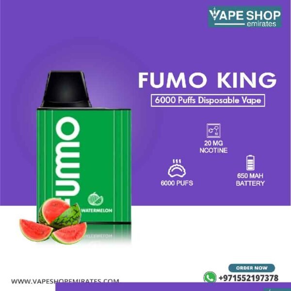 Fumo King 6000 Puffs Disposable Vape in UAE - Image 3