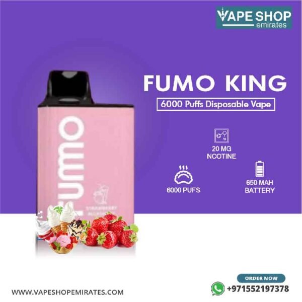 Fumo King 6000 Puffs Disposable Vape in UAE - Image 5
