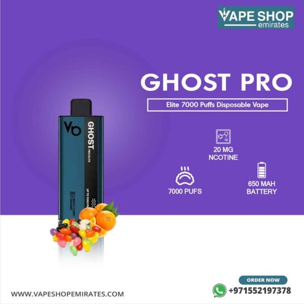 Ghost Pro Elite 7000 Puffs Disposable in UAE - Image 4