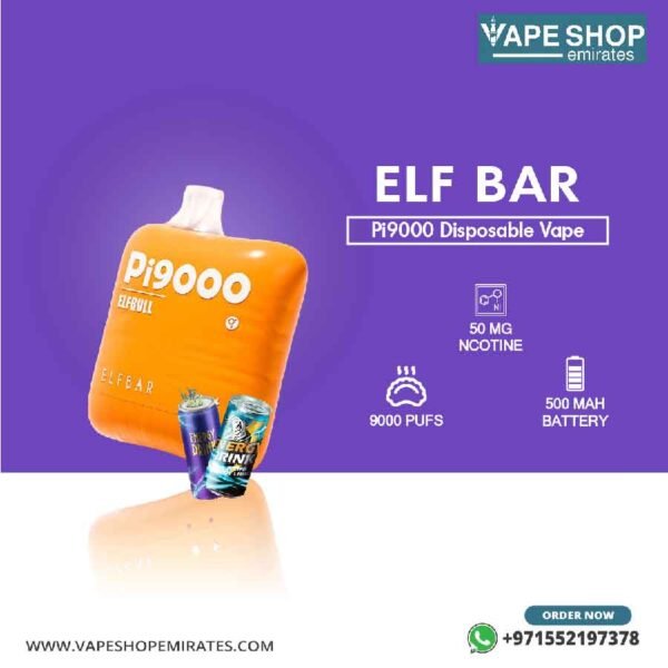 ELF Bar Pi9000 Disposable Vape in UAE - Image 6
