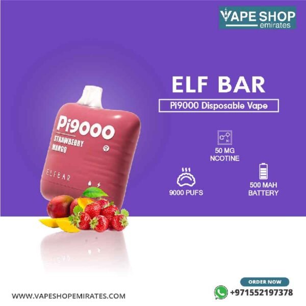 ELF Bar Pi9000 Disposable Vape in UAE - Image 7