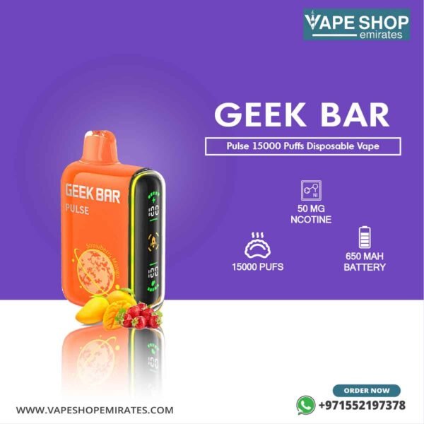 GEEK Bar Pulse 15000 Puffs Disposable Vape In UAE - Image 3