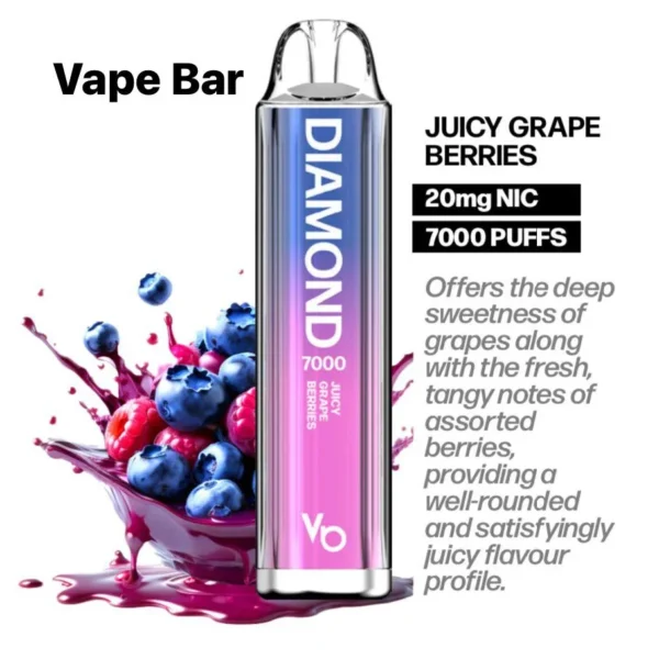 Vape Bars Diamond 7000 Puffs Disposable Vape In UAE - Image 15