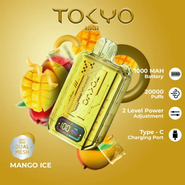 TOKYO Bar 20000 Puffs Disposable Vape in Dubai UAE - Image 4