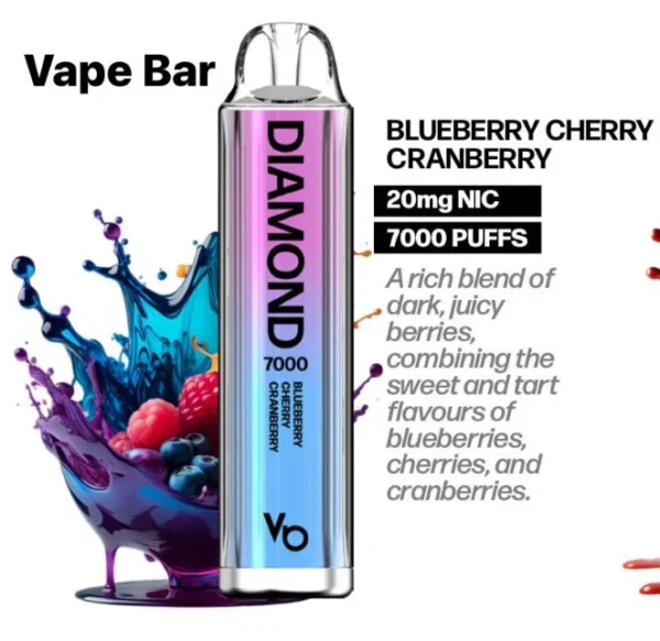 Vape Bars Diamond 7000 Puffs Disposable Vape In UAE - Image 7